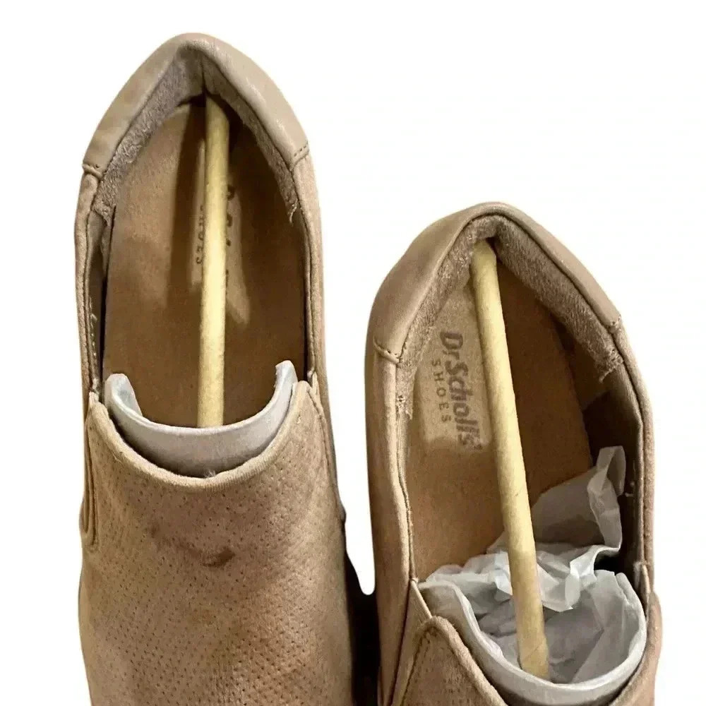 Dr. Scholls Women's If Only Slip-on Wedge Platform Sneaker Toasted Taupe 9.5M - Picture 6 of 8